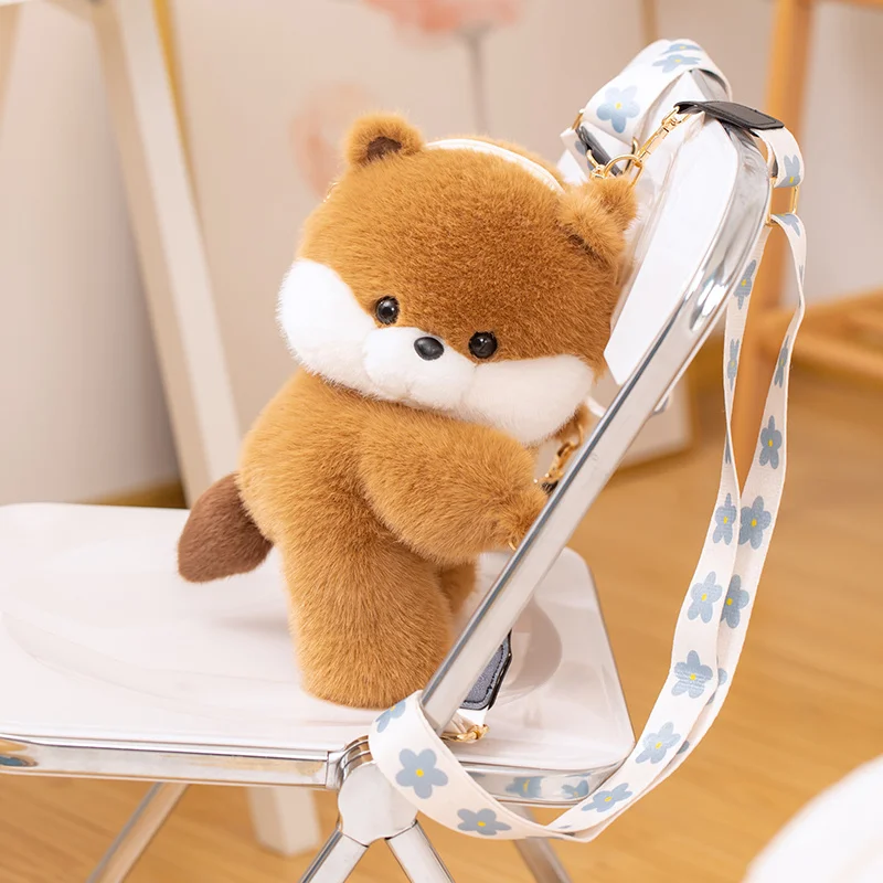 Cute Fluffy Fox Backpack