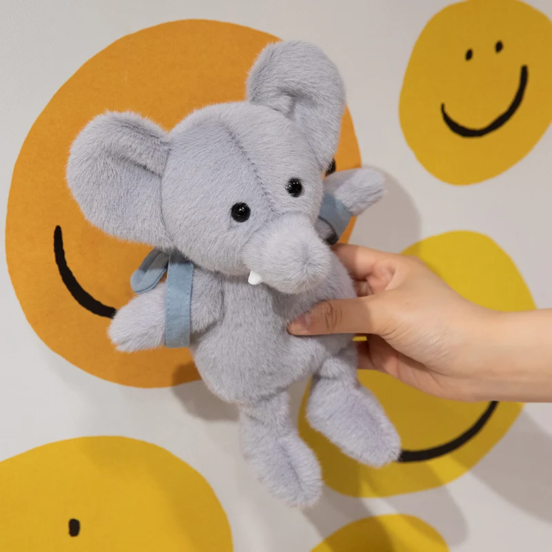 Cute Scholar Elephant Plush