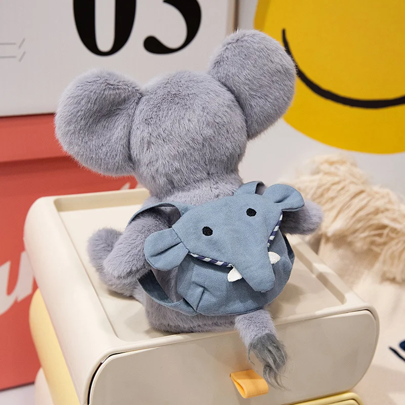 Cute Scholar Elephant Plush