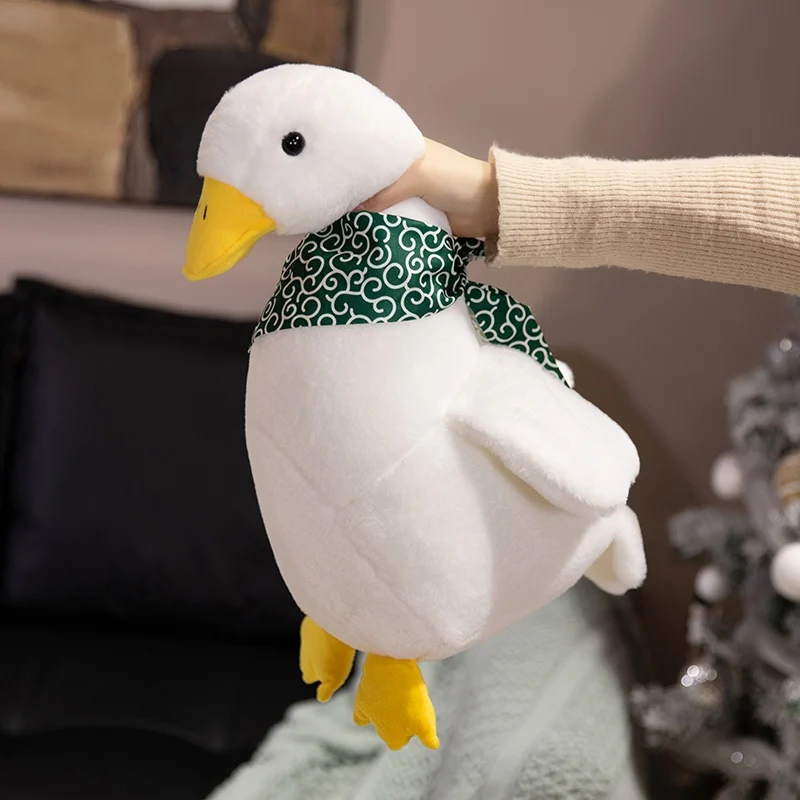 Green Bandana Duck Plush
