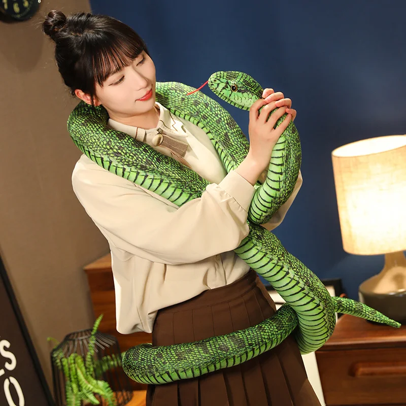 Speckled Green Snake Philothamnus Plush Toy