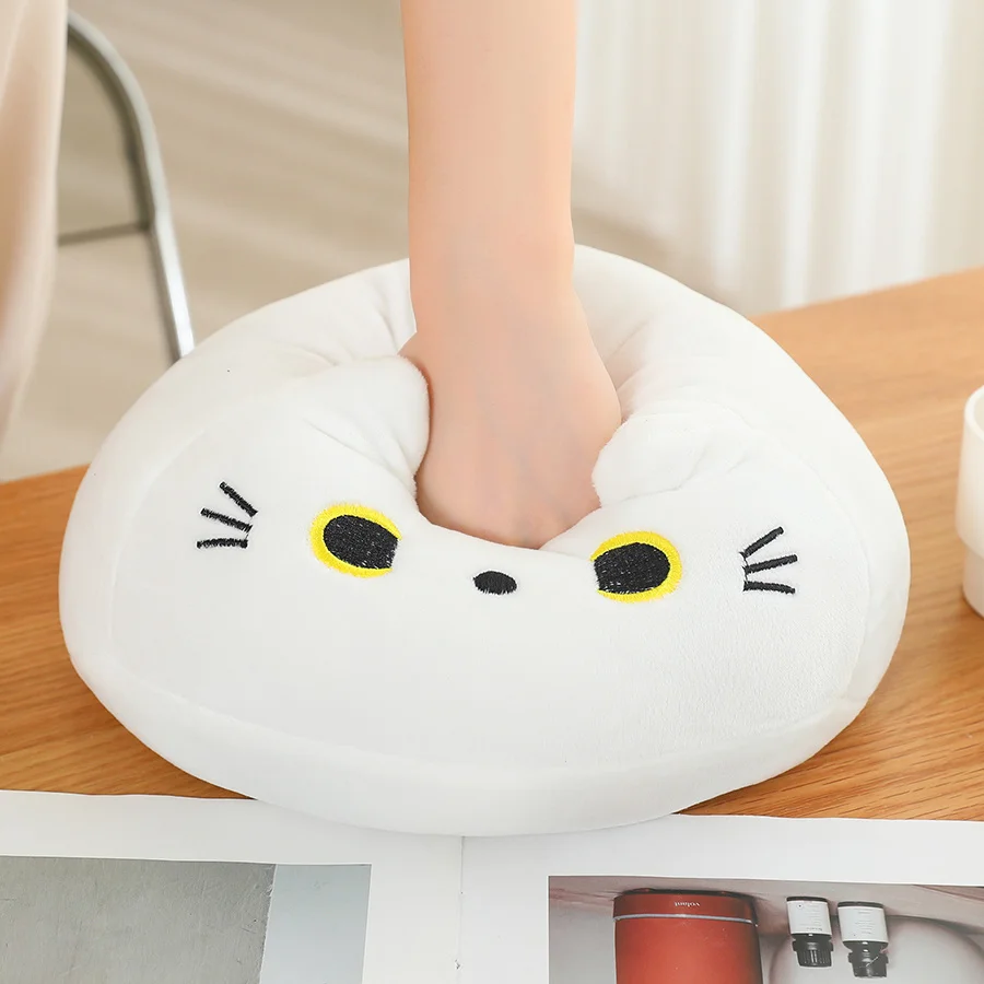 White Squishy Mother Cat & Kittens Plush