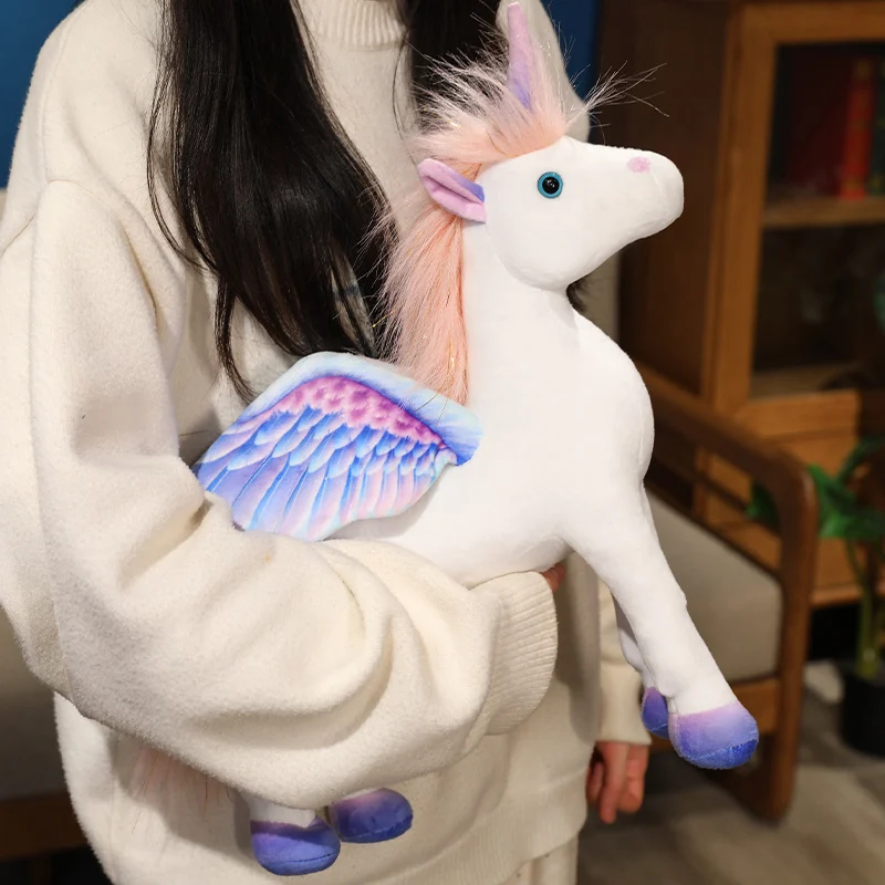 Blue Wings Unicorn Plush