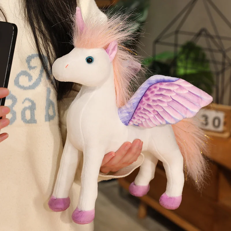 Purple Wings Unicorn Plush