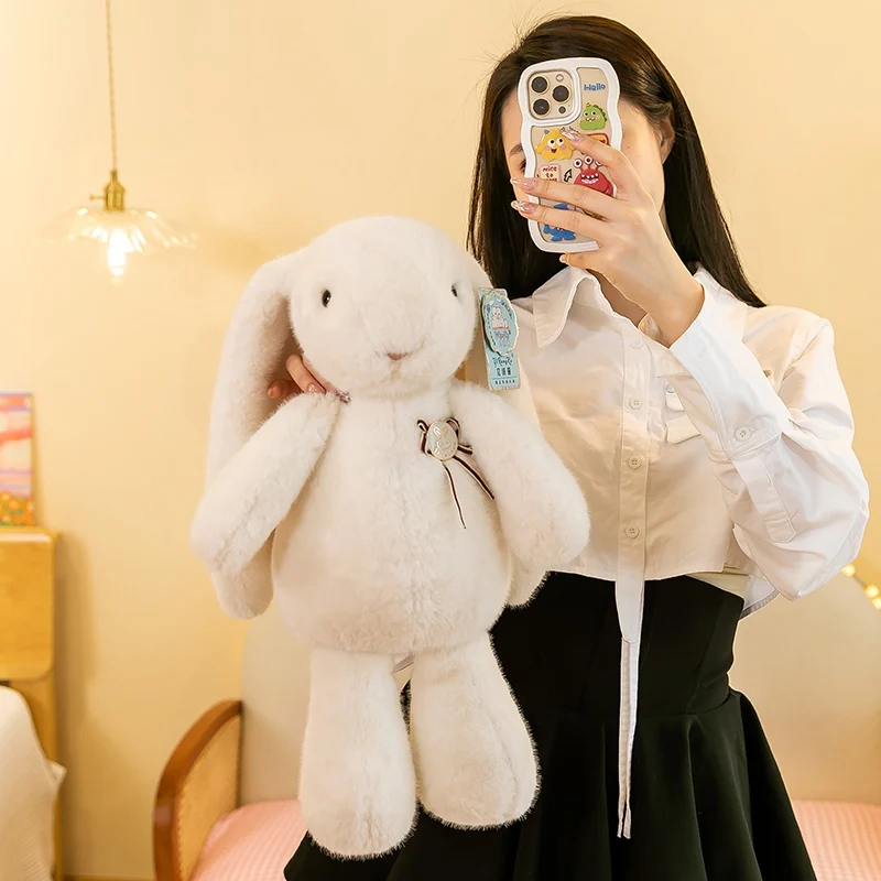Long Ears White Rabbit Plush