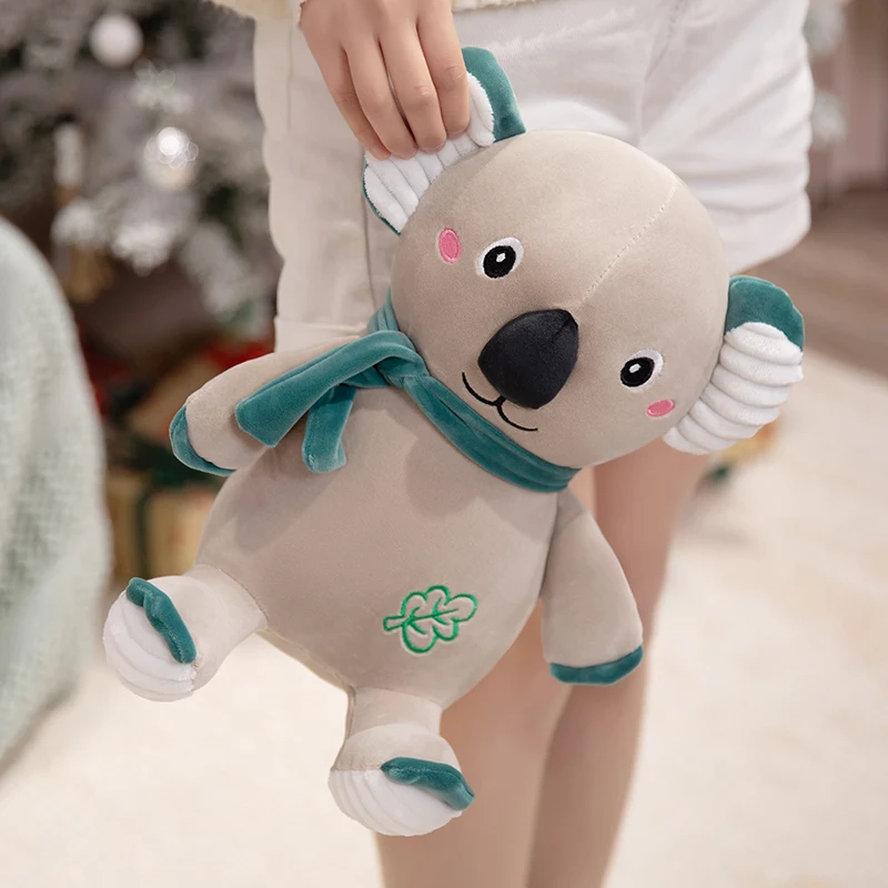 Blue Scarf Koala Plush