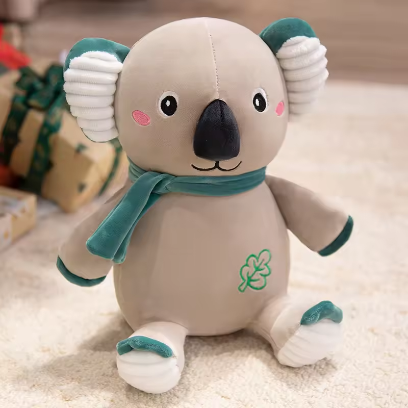 Blue Scarf Koala Plush
