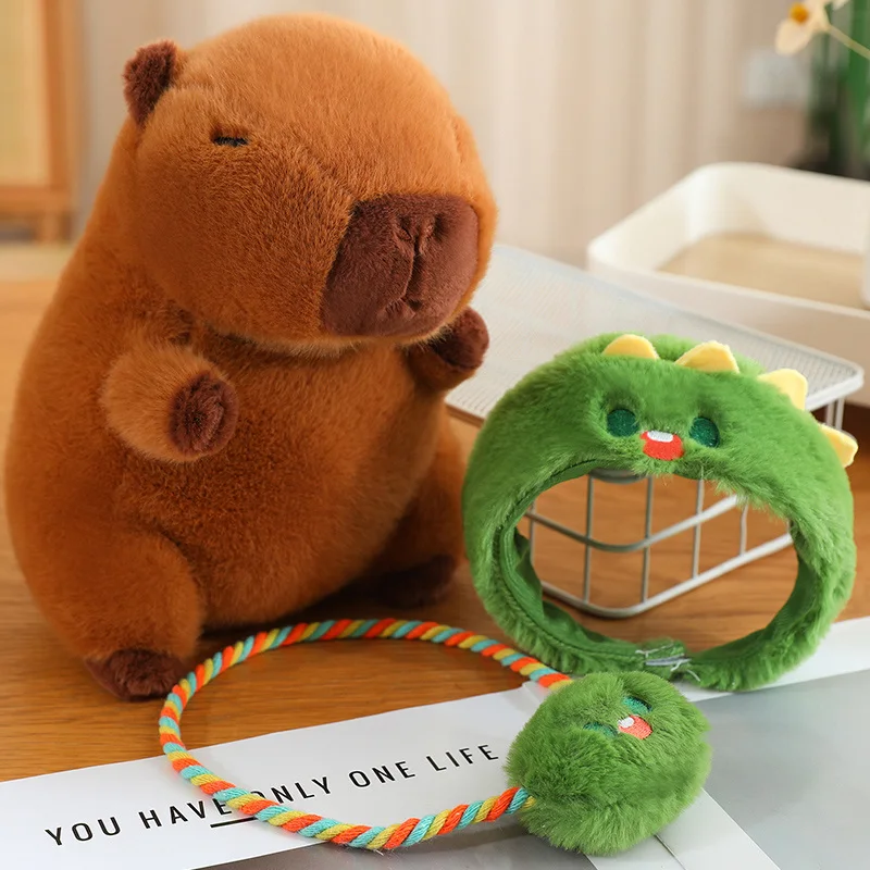 Dino Headband & Bag Capybara Plush