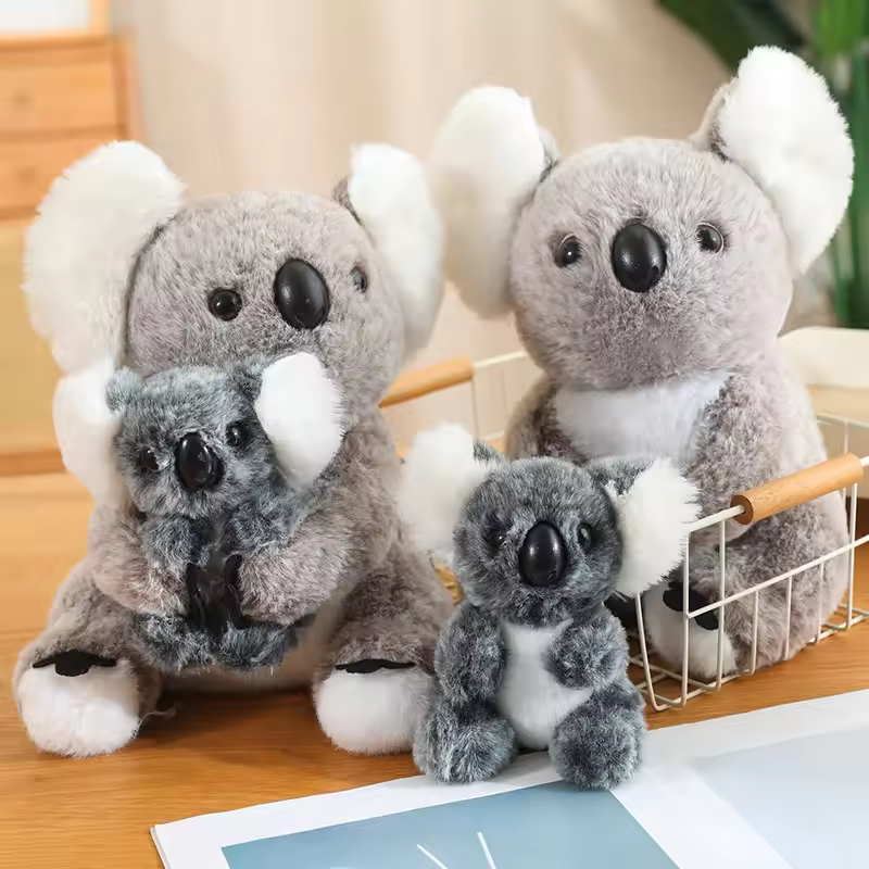 Adorable Mother & Baby Koala Plush