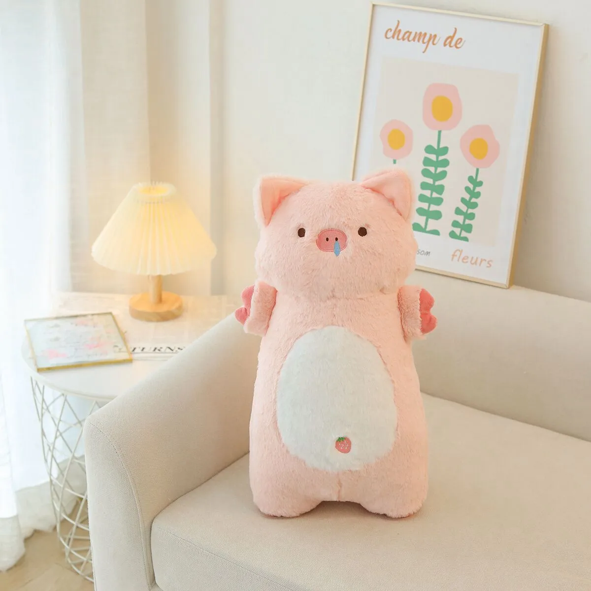 Long Pig Fluffy Plush