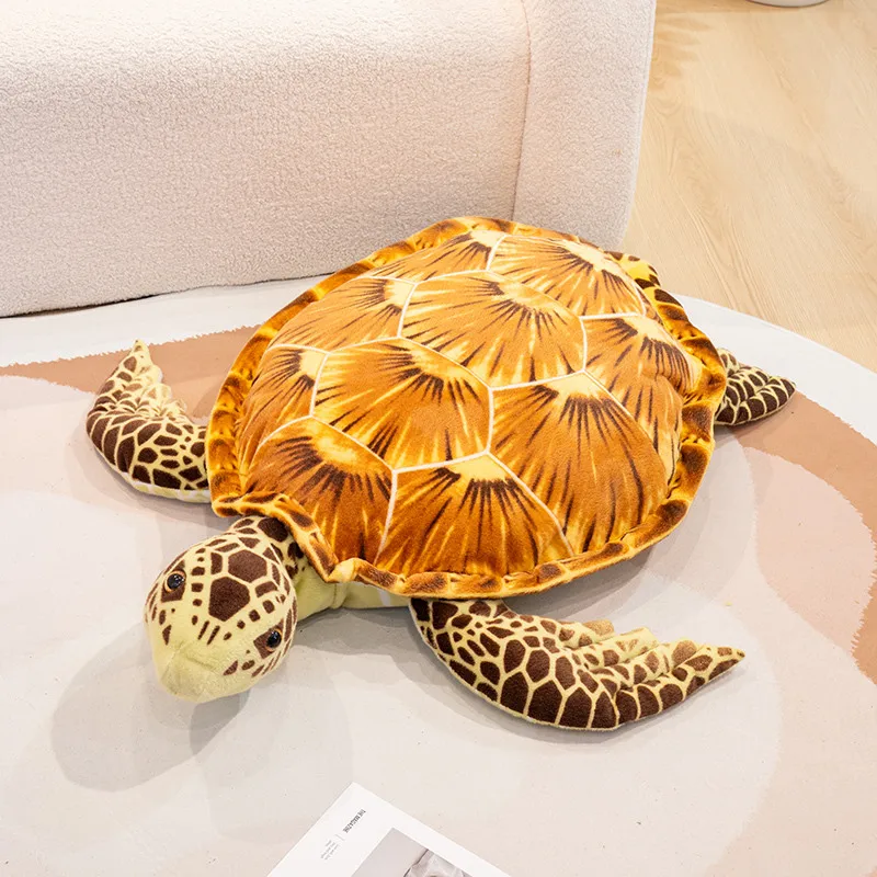 Brown Sea Turtle Plush