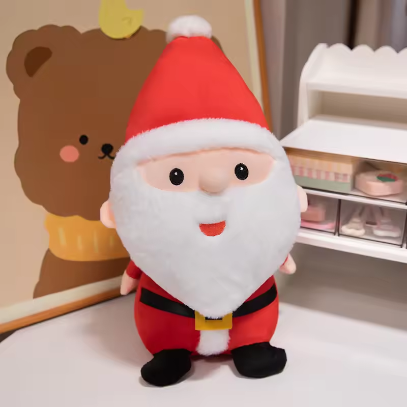Big Head Santa Claus Plush