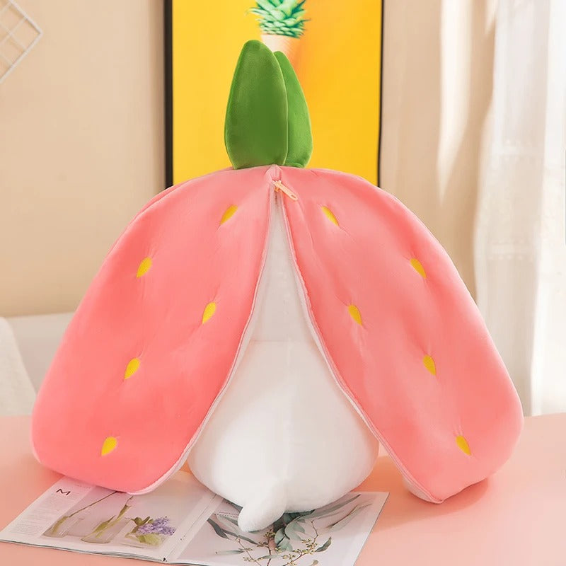 Strawberry Bunny Plush
