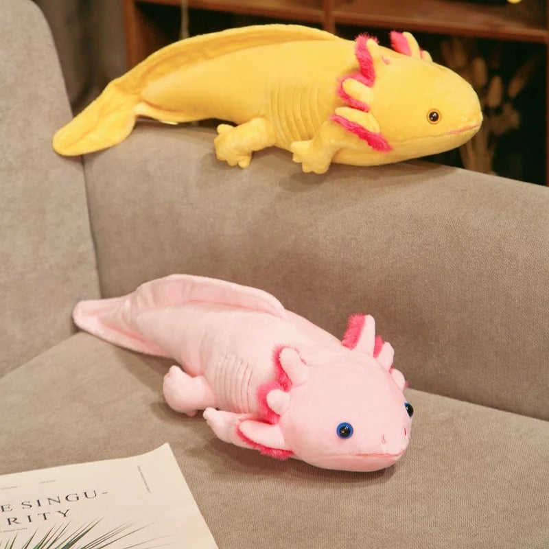 Yellow Axolotl Plush
