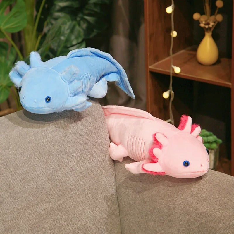 Blue Axolotl Plush