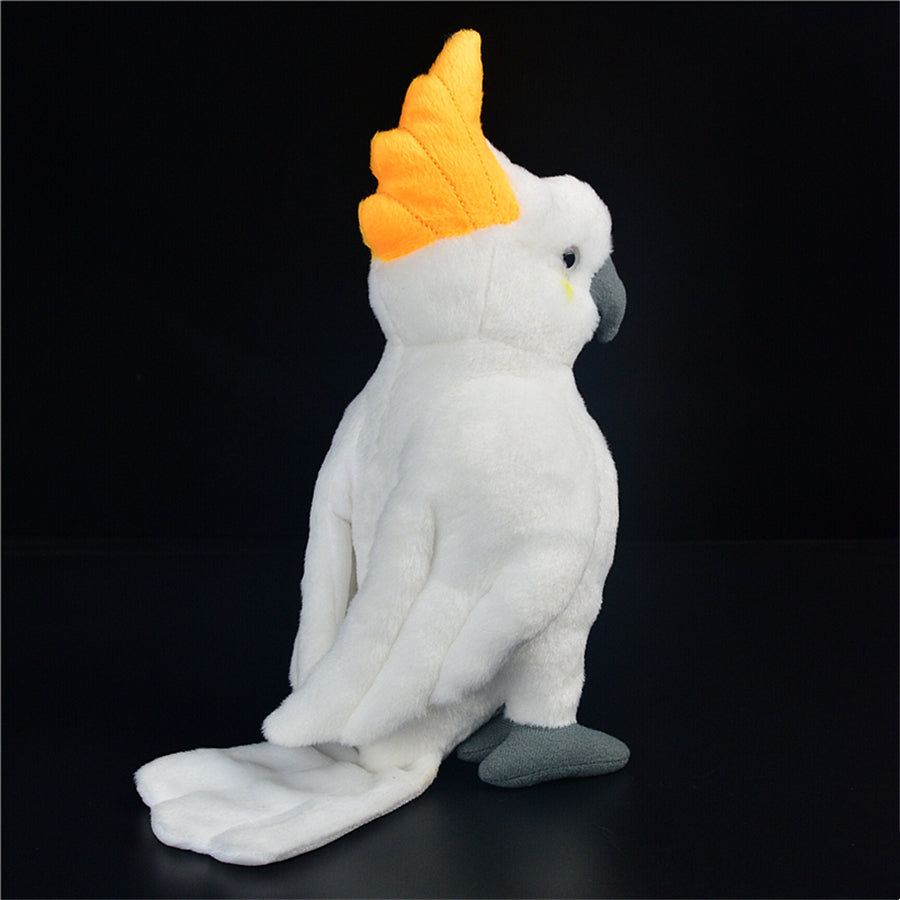 Realistic Cakatoo Parrot Plush