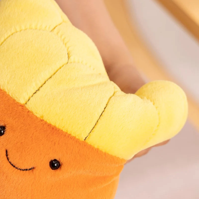 Happy French Fries with Legs Plush