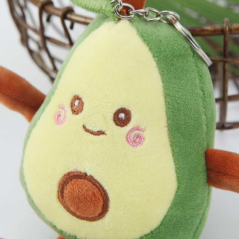 Cute Small Avocado Keychain