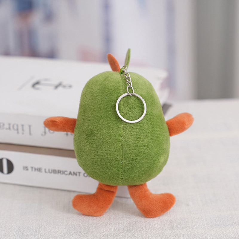 Cute Small Avocado Keychain