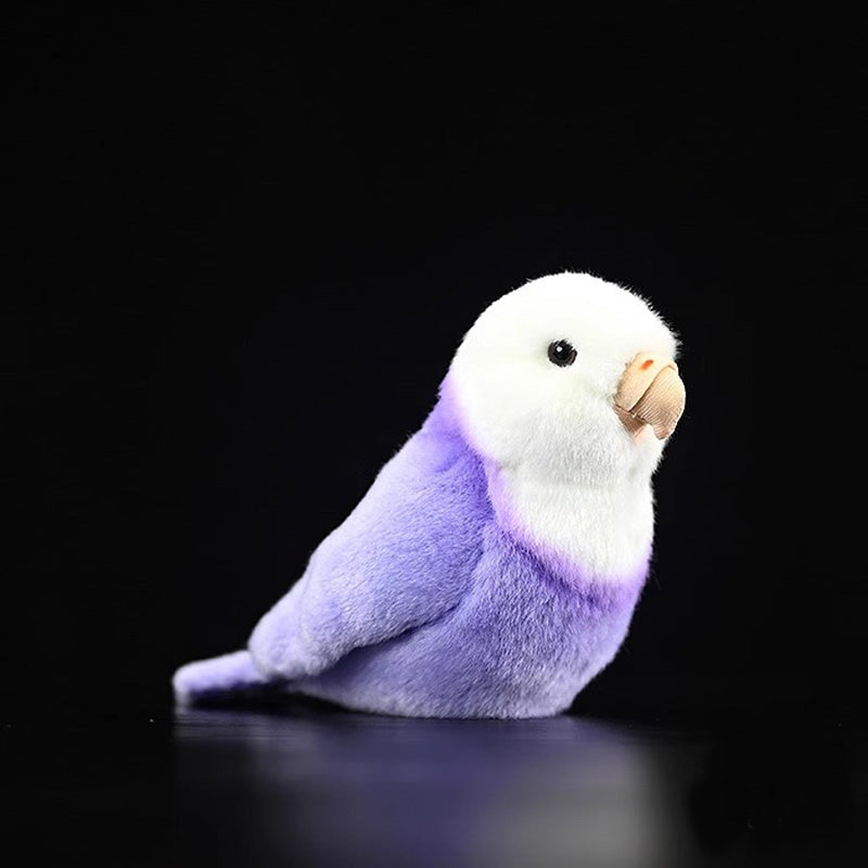 Realistic Purple Bird Plush