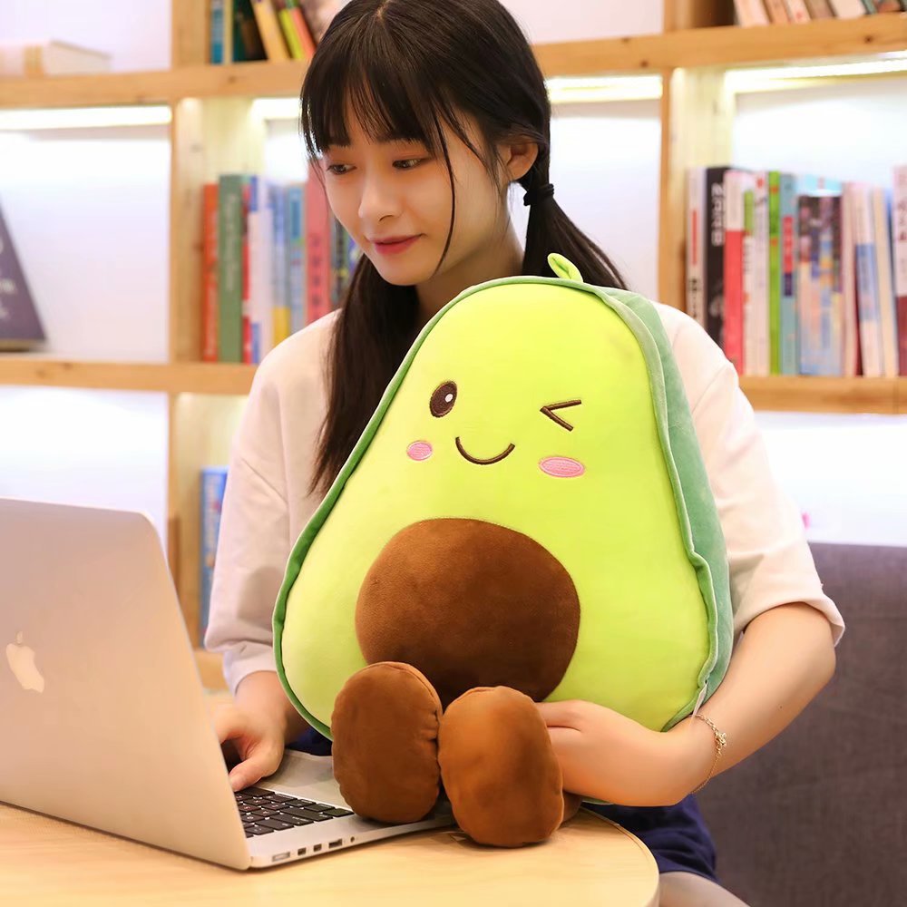 Cute Cuddly Avocado Plush