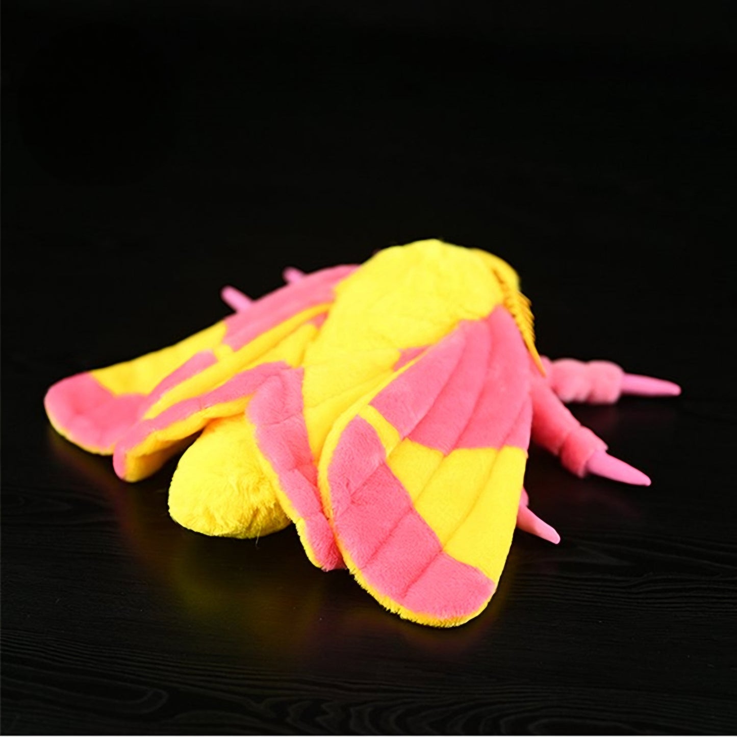 Realistic Pink Silk Moth