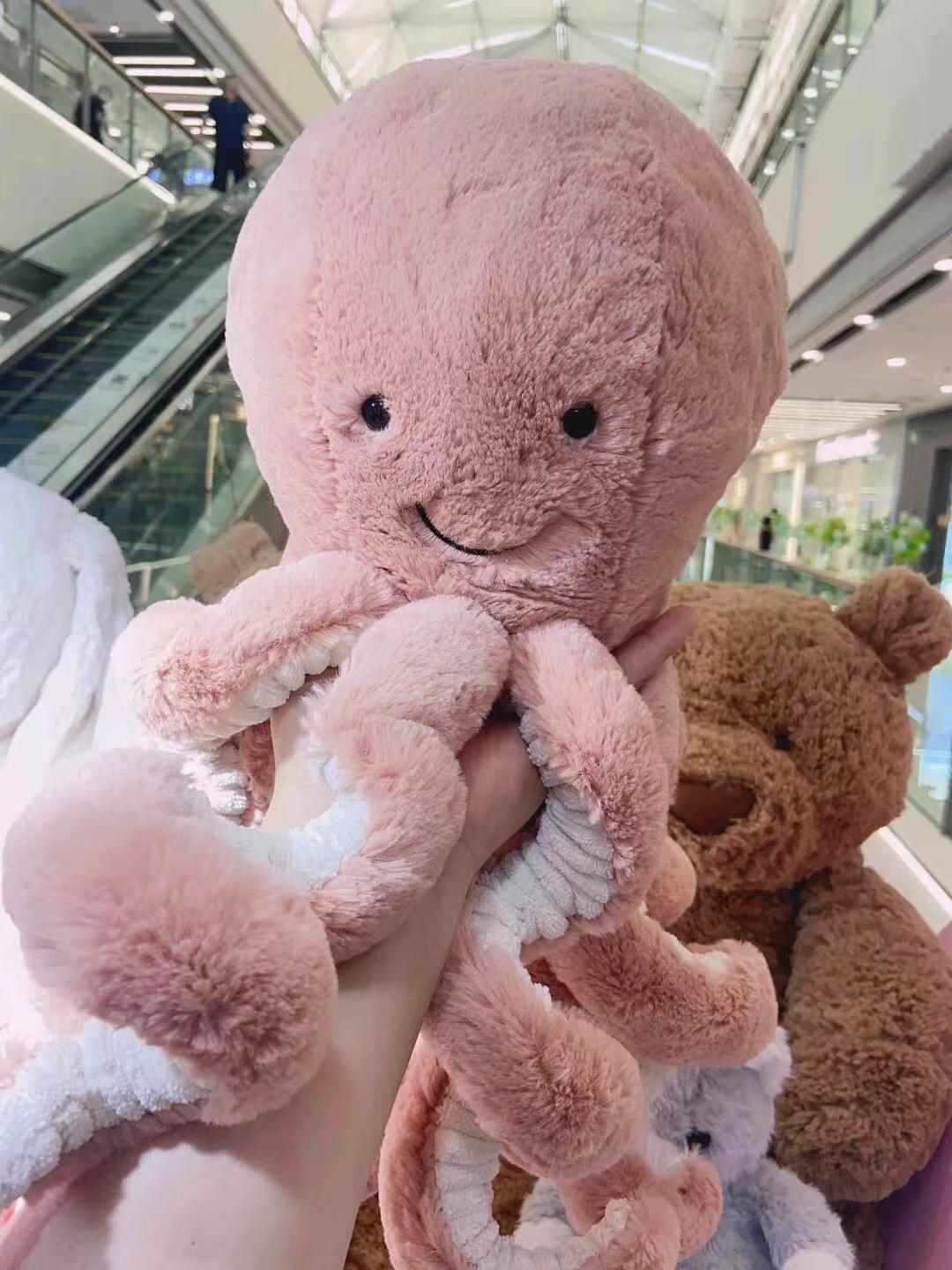 Fluffy Kawaii Octopus Plush