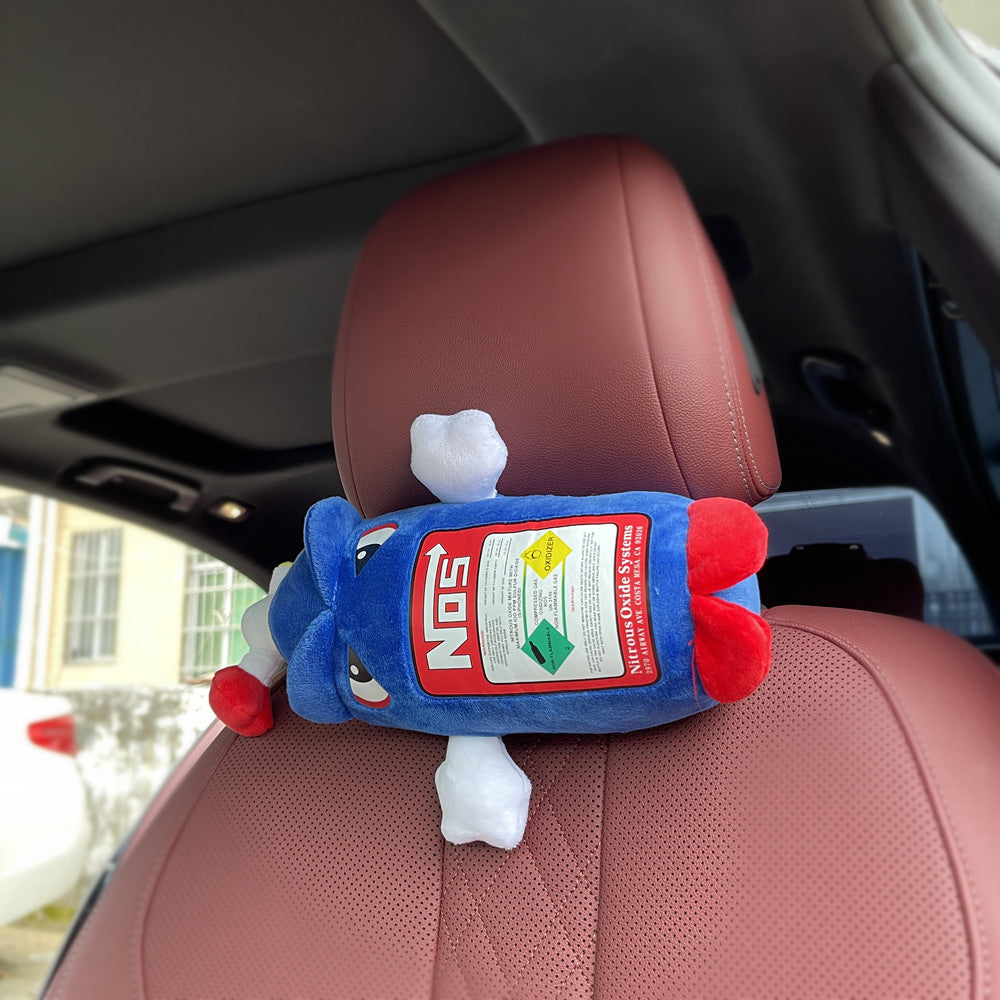 Blue Angry Nos Pillow Plush