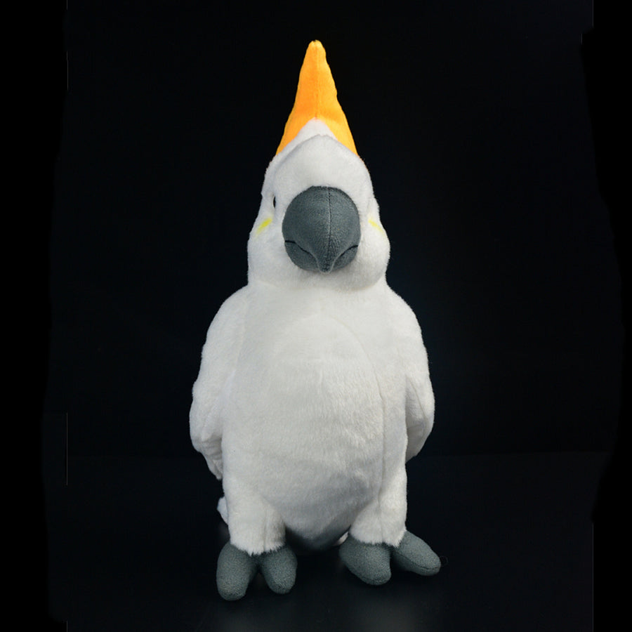Realistic Cakatoo Parrot Plush