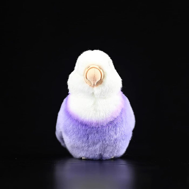 Realistic Purple Bird Plush