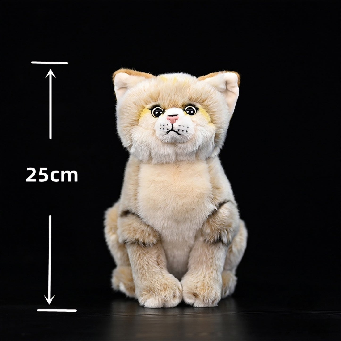 Realistic Sand Cat Plush