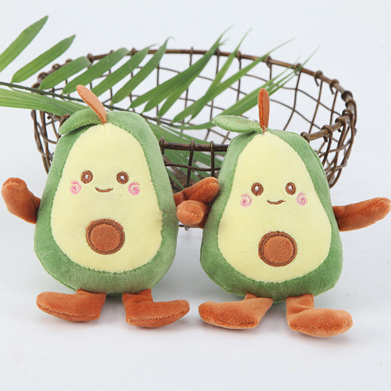 Cute Small Avocado Keychain