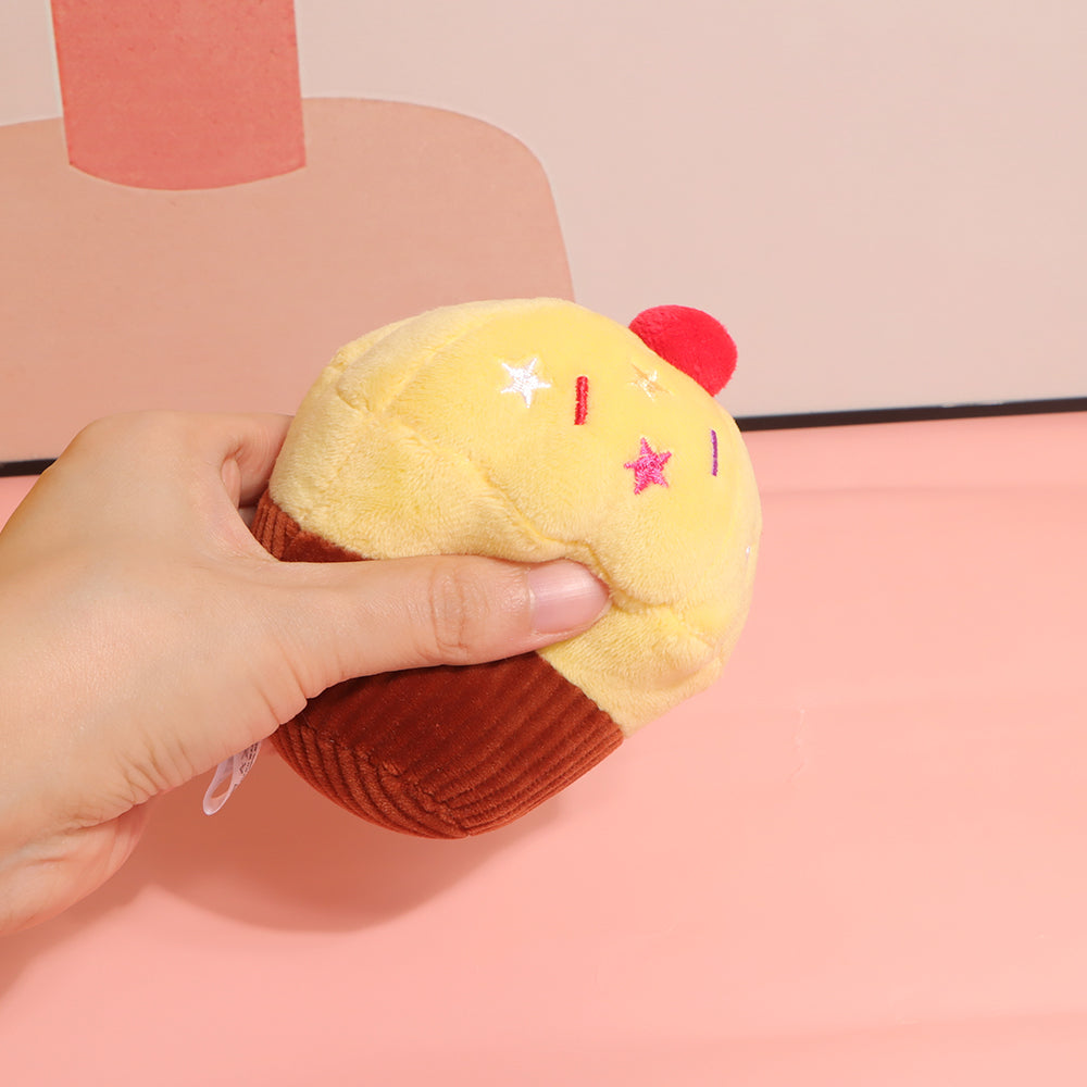 Cute Vanilla Cupcake Plush