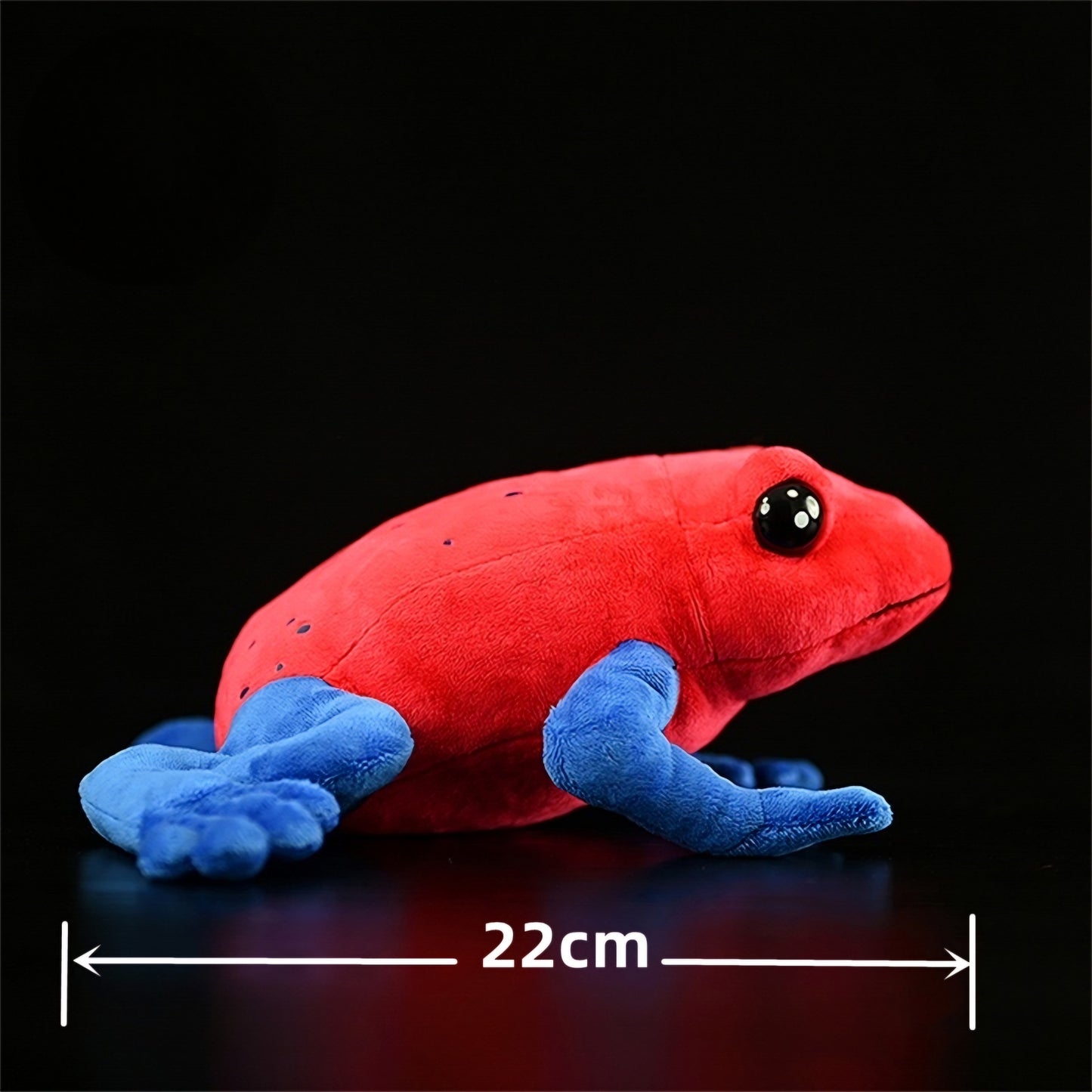 Realistic Strawberry Frog Plush