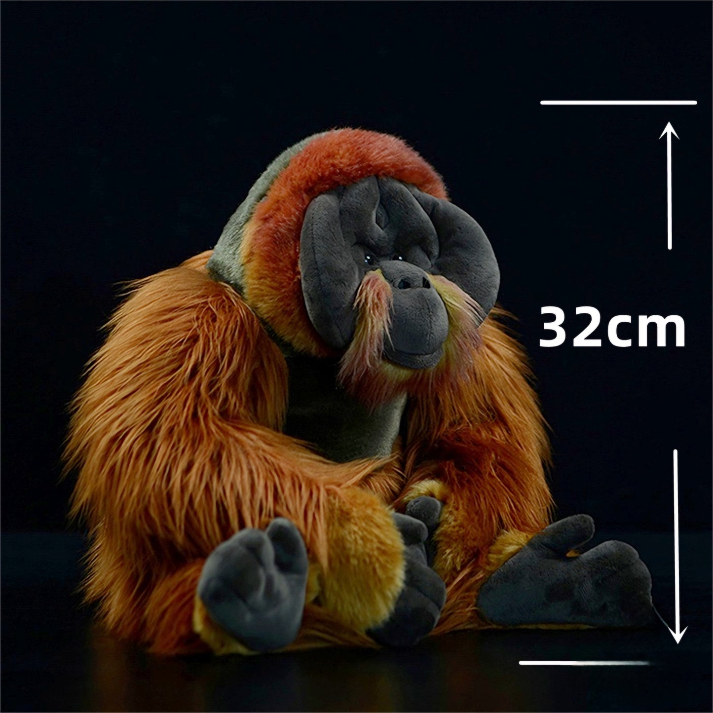 Realistic Orangutan Plush