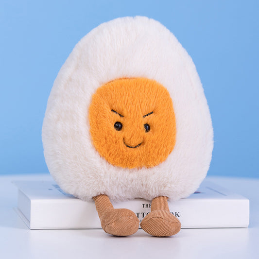 Cute Boiled Egg Stuffed Plush