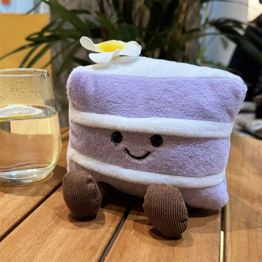 Kawaii Taro Cake Plush