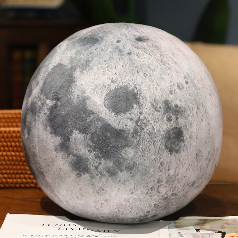 Full Moon Planet Pillow Plush