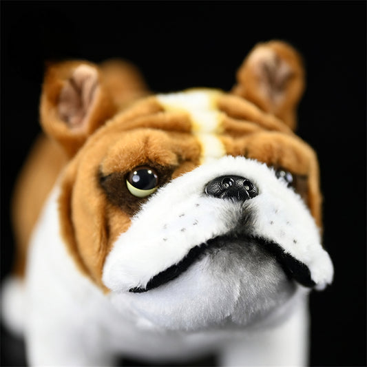 Realistic Bulldog Plush