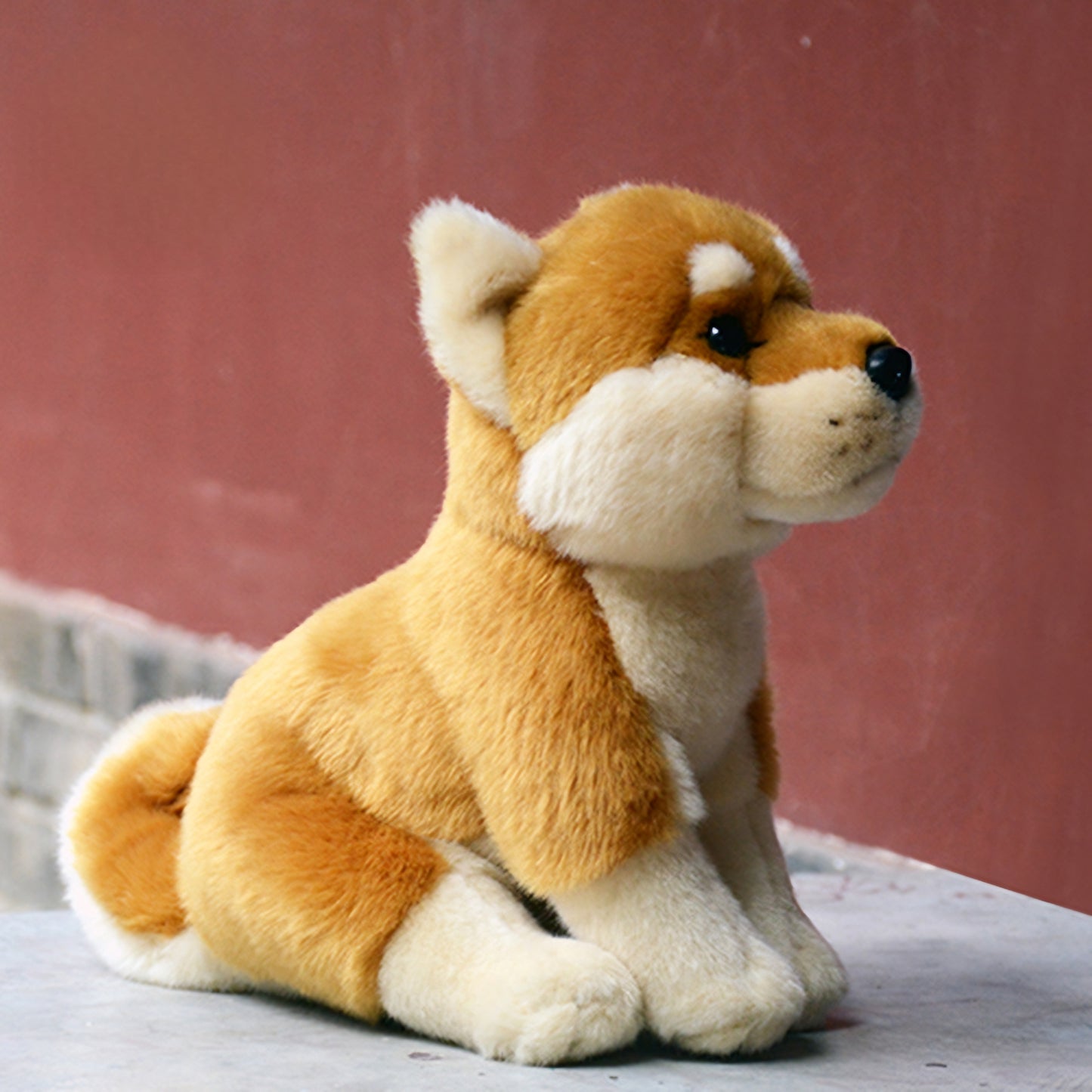 Realistic Shiba Dog Plush