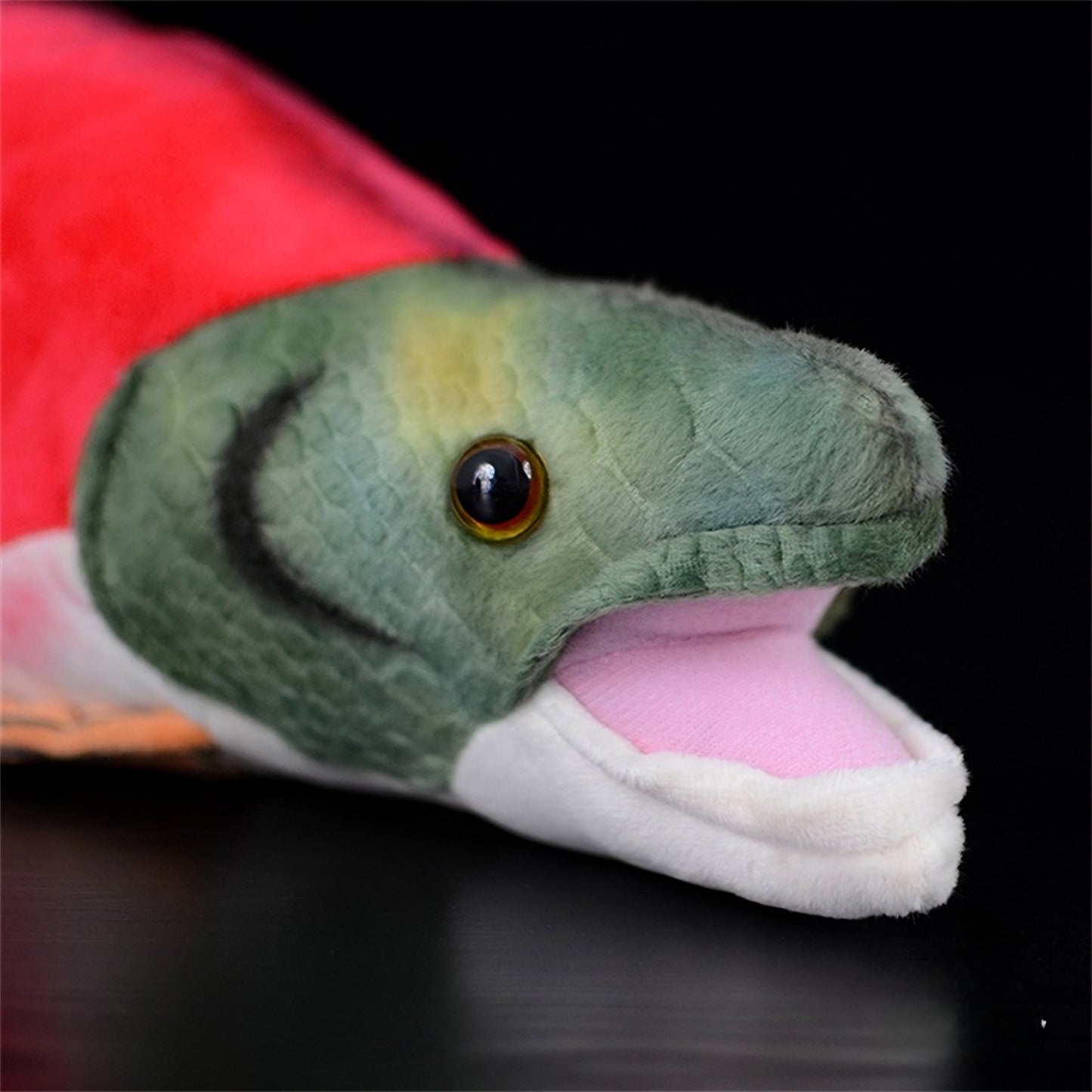 Realistic Sockeye Salmon Fish Plush