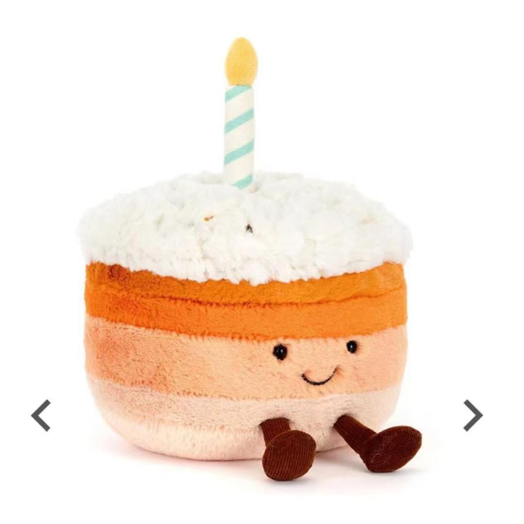 Orange Birthday Cake Plushie
