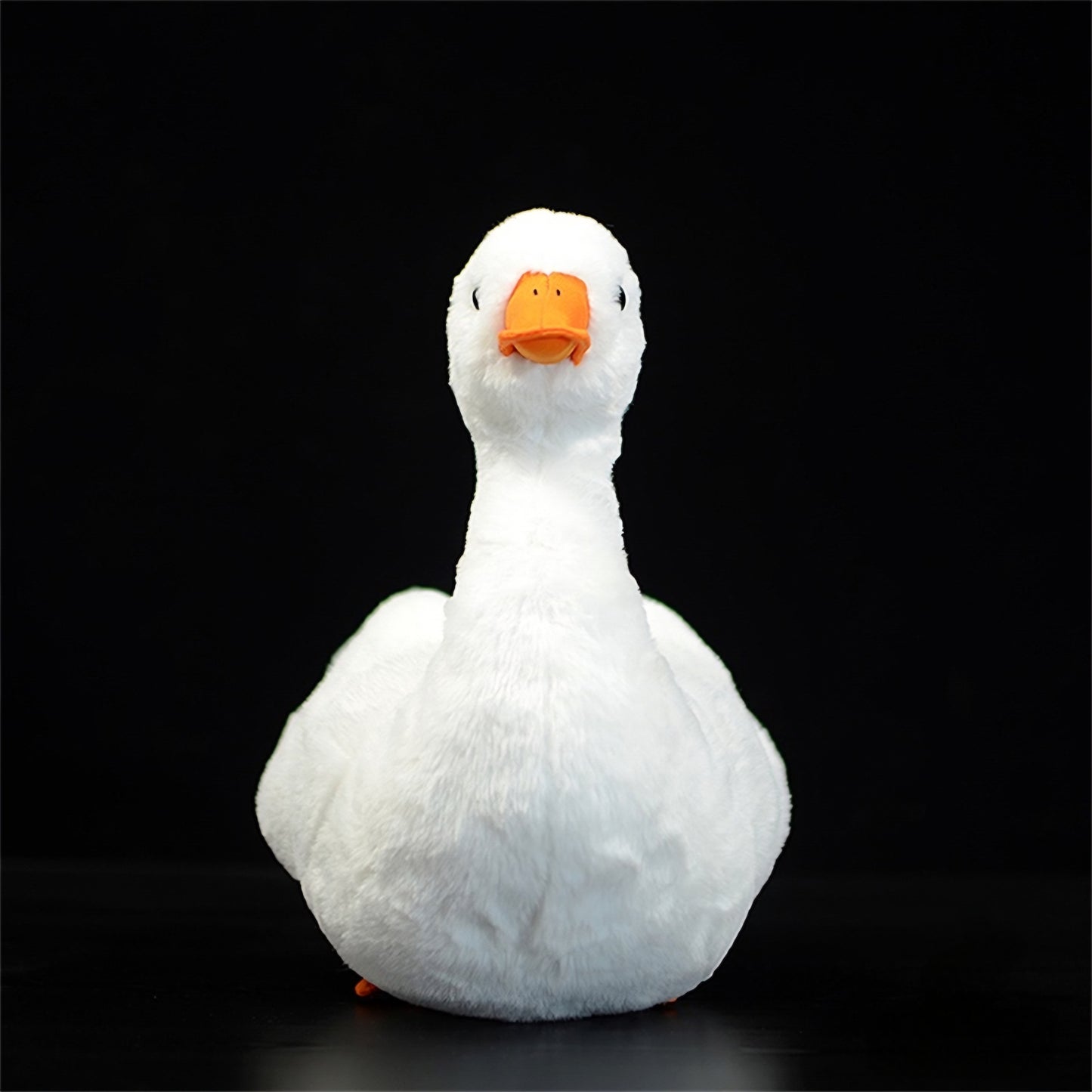 Realistic White Duck Plush