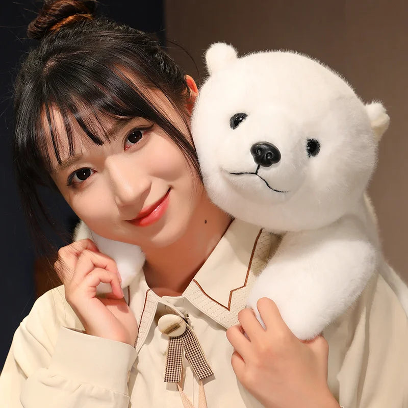 Fluffy Kawaii Polar Bear Plush