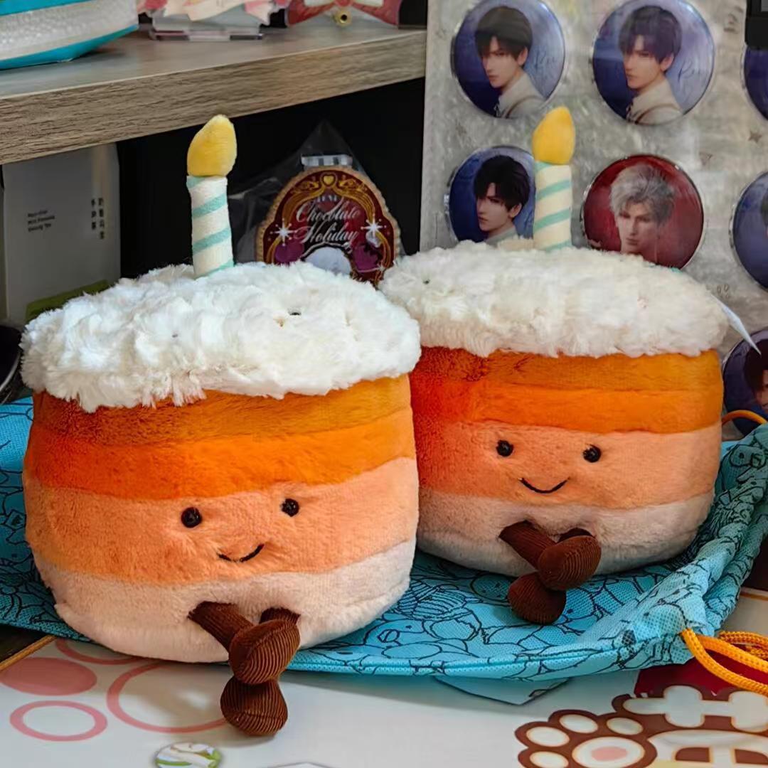 Orange Birthday Cake Plushie