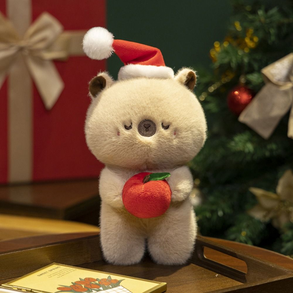 Cute Fuzzy Christmas Teddy Bear Plushie