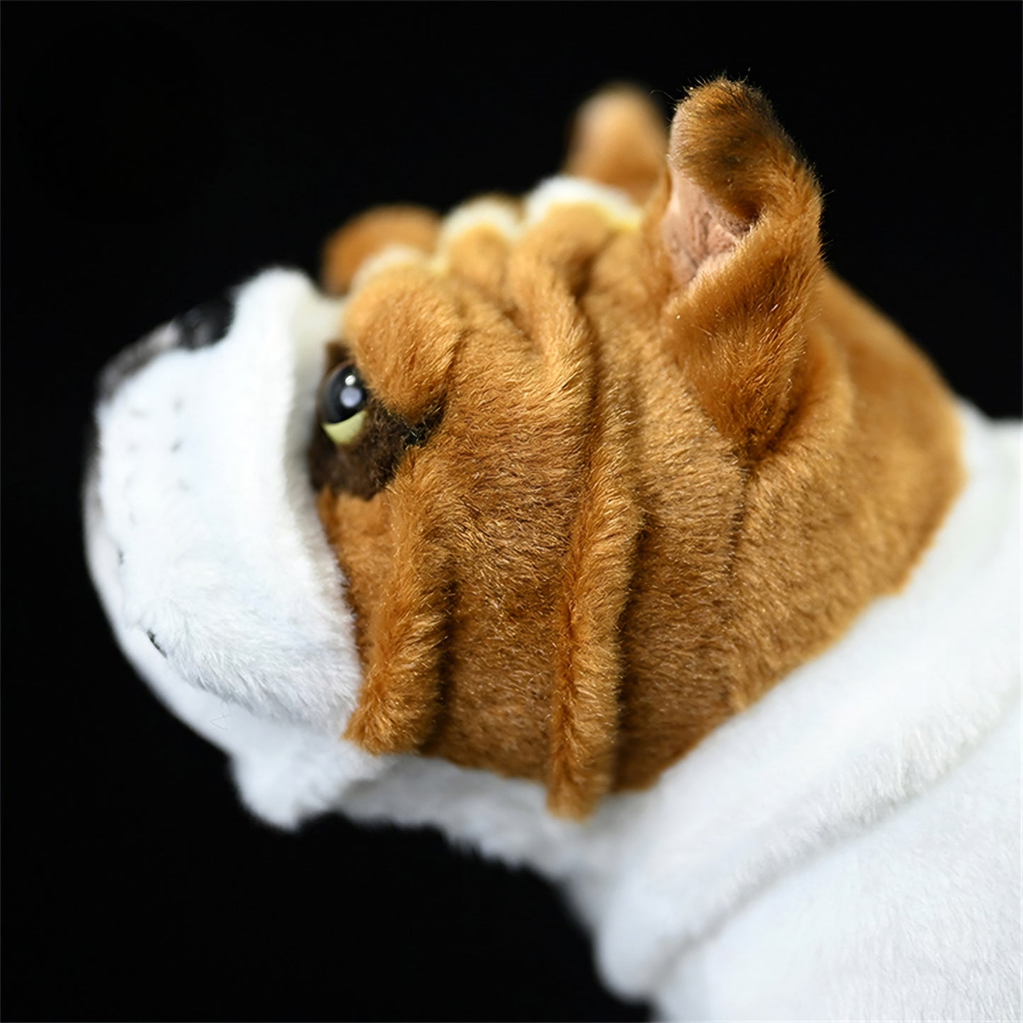 Realistic Bulldog Plush