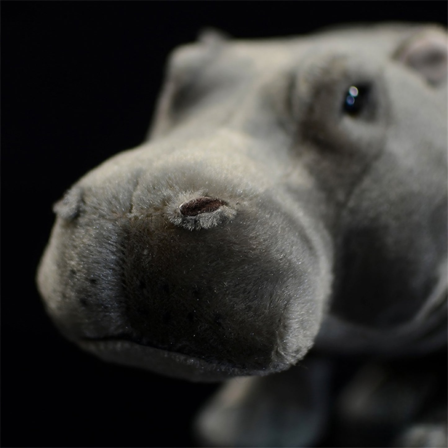 Realistic Hippopotamus Plush