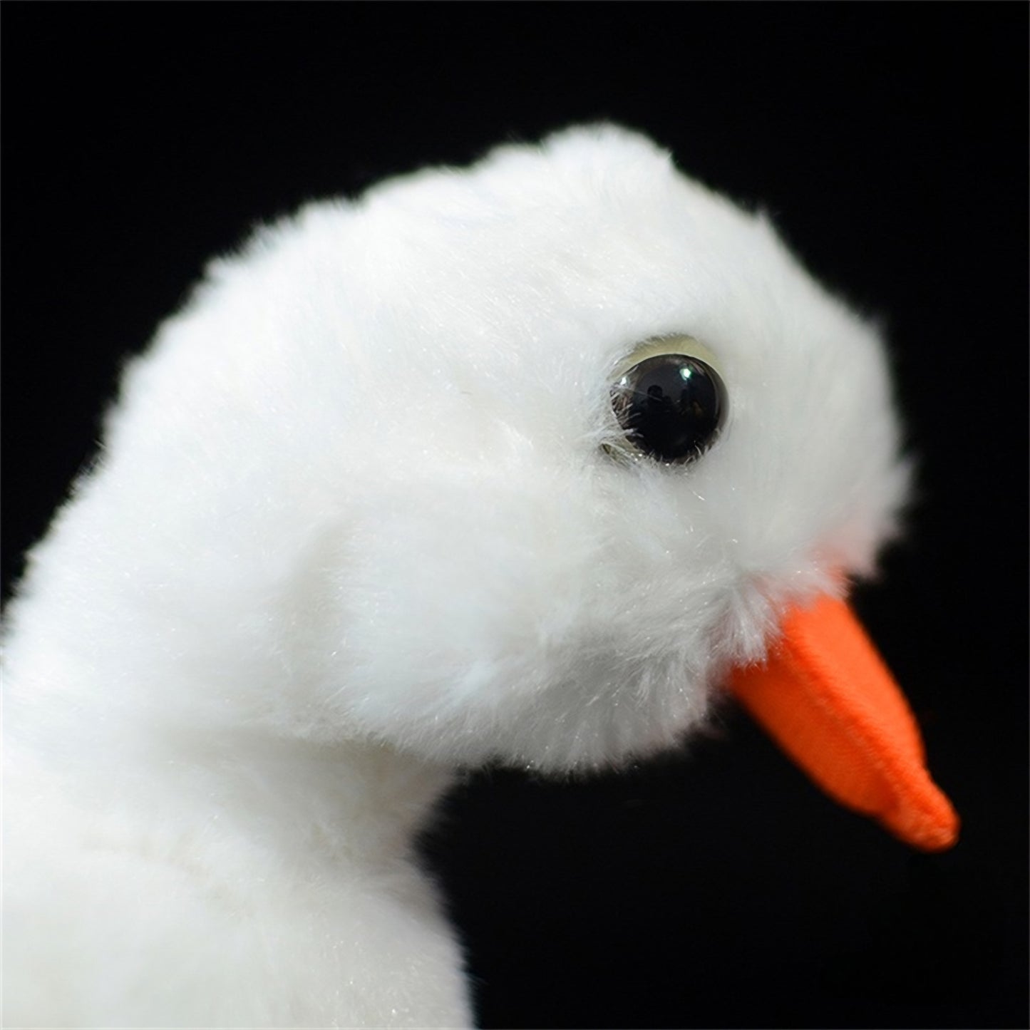 Realistic White Baby Duck Plush