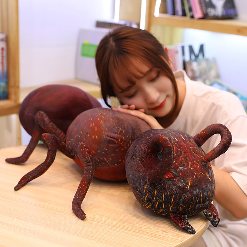 Realistic Big Red Ant Plush